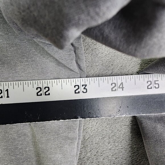 Womens Gray GapFit Jacket Full Zip Long Sleeve Mock Neck Polyester Blend Size XL - Picture 10 of 12